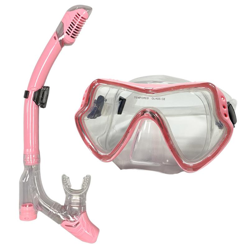 Snorkeling Goggles Full Dry Snorkel Set