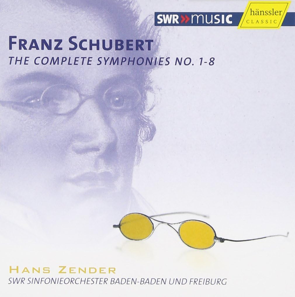 

CD F. SCHUBERT HANS ZENDER Complete Symphonies Germany Classical Used