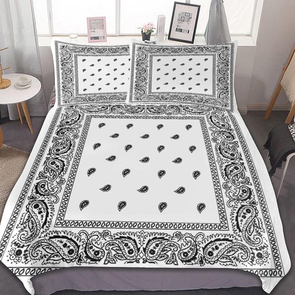 Four Seasons Microfiber Bedding Three-Piece Quilt Cover