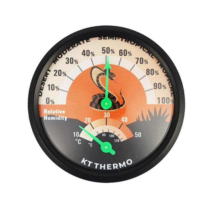 

High Precisions Sensors Reptile Thermo Hygrometer Temperatur Moisture for Ensuring Healthy Growth In Various environment