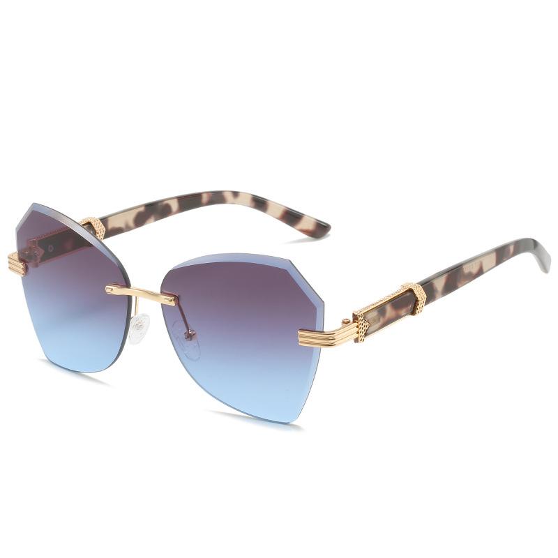 Lunettes de soleil tendance pour femmes, lunettes polygonales pour femmes