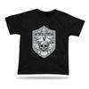 Vintage Black and White Skeleton Modern Cool Stylish Awesome Design Tshirt Tee