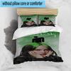 3PCS Bi-llie Music Artwork 3pcs Bedding,Including 3PCS Duvet Cover And 2pcs Pillowcases Perfect for Christmas,Ideal for Bedroom, Dormitory