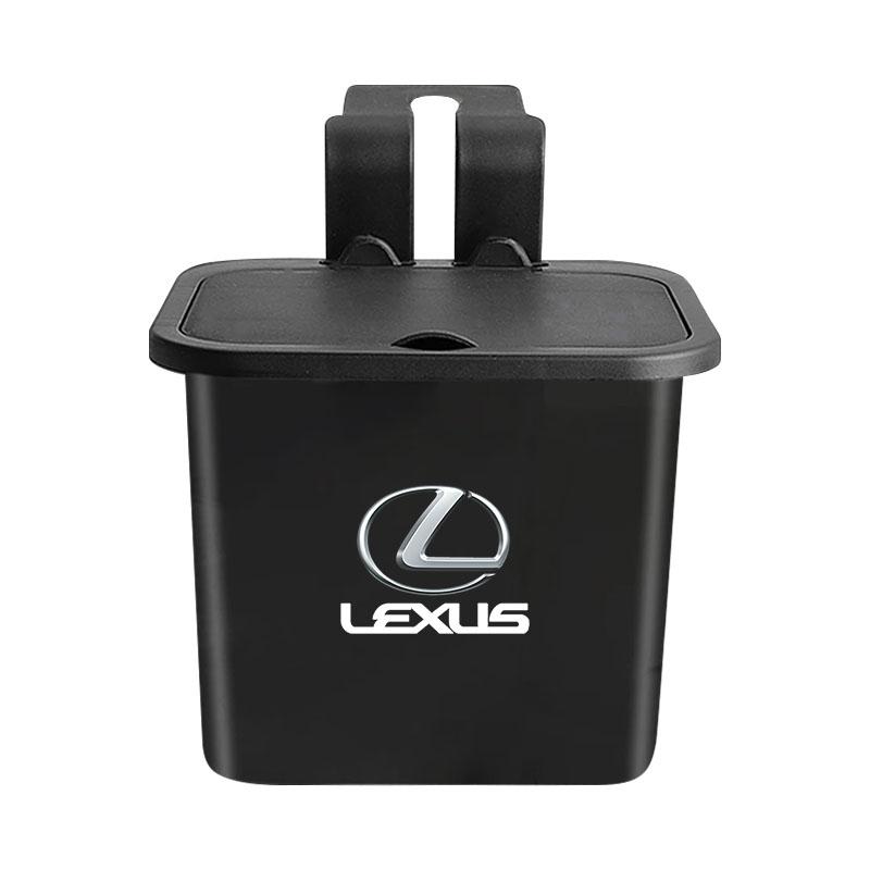 Car Hanging Trash Bin Seat Back Storage Box Phone Holder Hook For Lexus CT ES LS GS IS HS LF-30 NX RX UX GX LX LM LC RC RCF SC