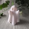 Desktop Ornament Resin Halloween Ghost Figurine Light Cartoon Funny Night Light Glowing Portable Ghost Sculpture Lantern Table