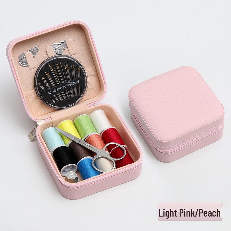 High-Quality Portable Sewing Kit: Needle and Thread Box for Home, Dorm, or Wedding Sewing Needs.