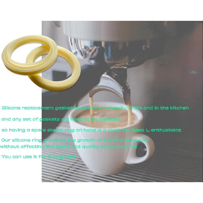 54mm Silicone Steam Ring, Grouphead Gasket Replacement Part for Breville Espresso Machine 878/870/860/840/810/500/450/ Sage 500/870/875/880/810/878