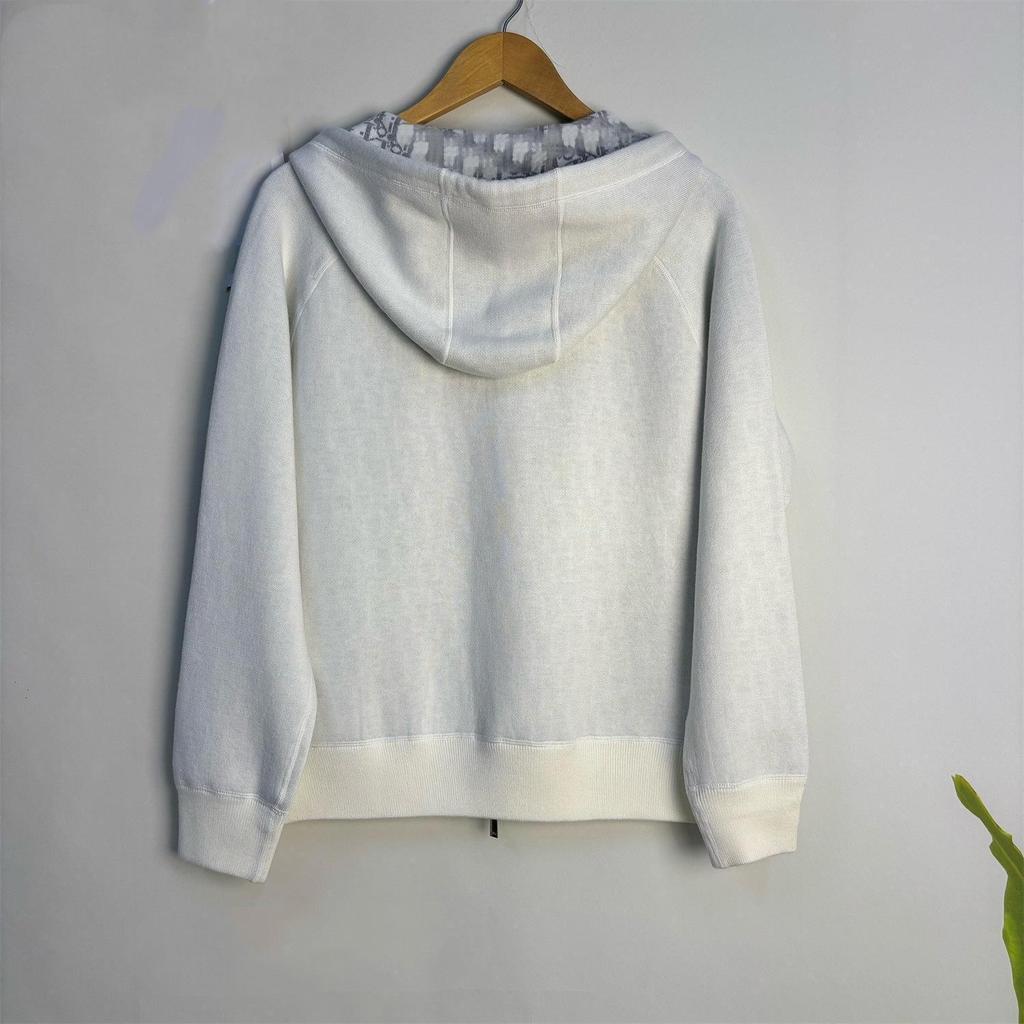 Nanyou 25SS Unisex Omkeerbare Gebreide Hooded Vest voor Herfst/Winter