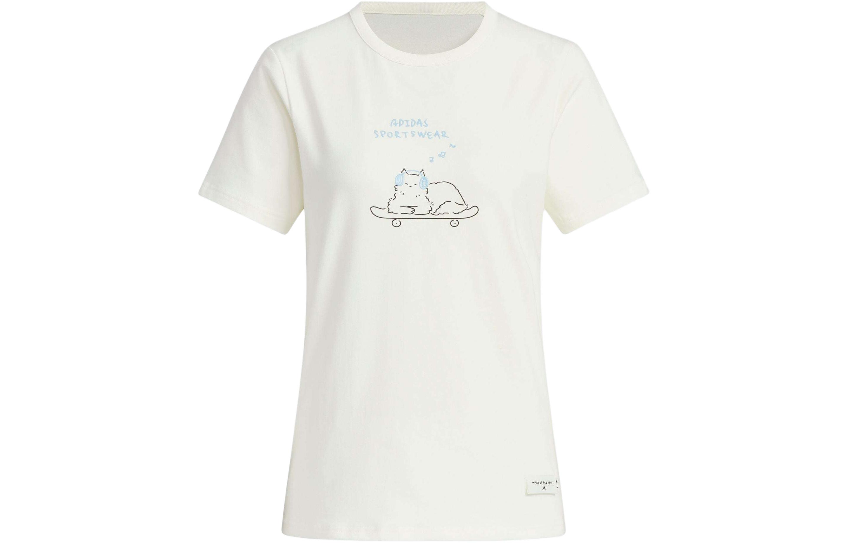 Adidas Regular T Shirt Women s Jade White JN6660