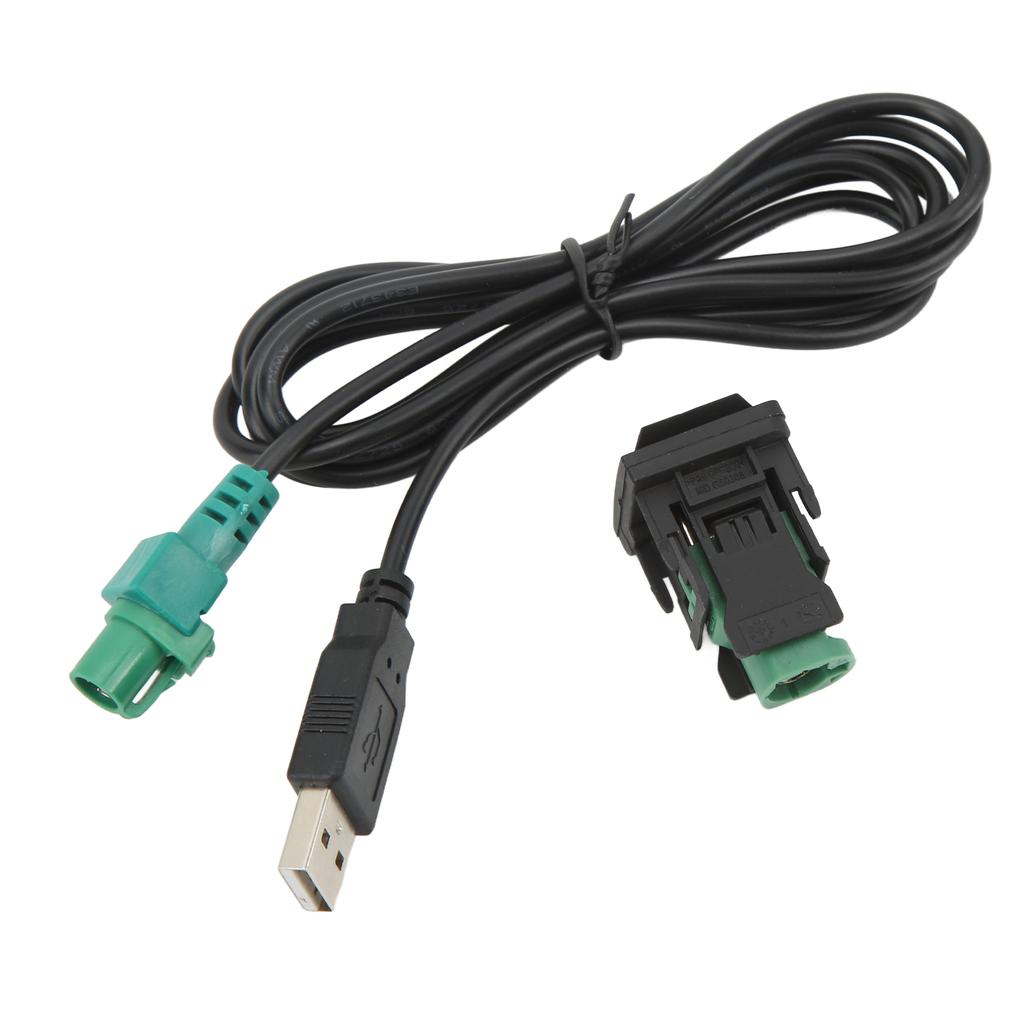 Car Audio USB Switch Button with Adapter Cable Plug and Play for RCD510Plus RCD310Plus CD Player