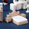 Miniature Living Room Furniture Set for 1/12 Dollhouses Enthusiast and Craft Model Project Scene Display Accessories