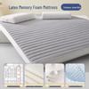 High Resilience Memory Foam Latex Mattress - Double Soft, Thickened for Dorm or Home Use.