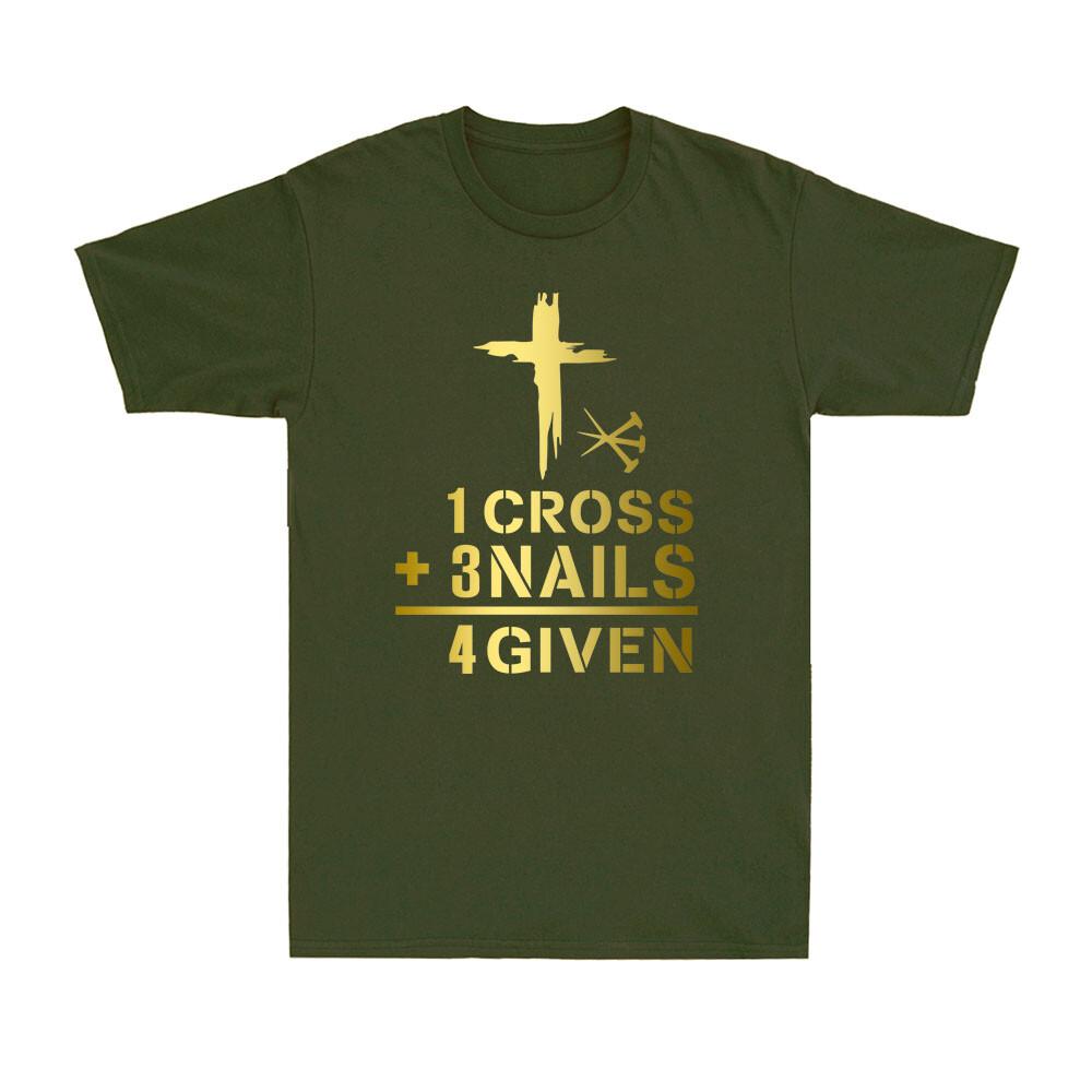 Christianity Jesus Cross Faith Bible Religious Funny Gift Unisexs Cotton Tshirt
