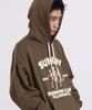 Running Club Hoodie-Brown