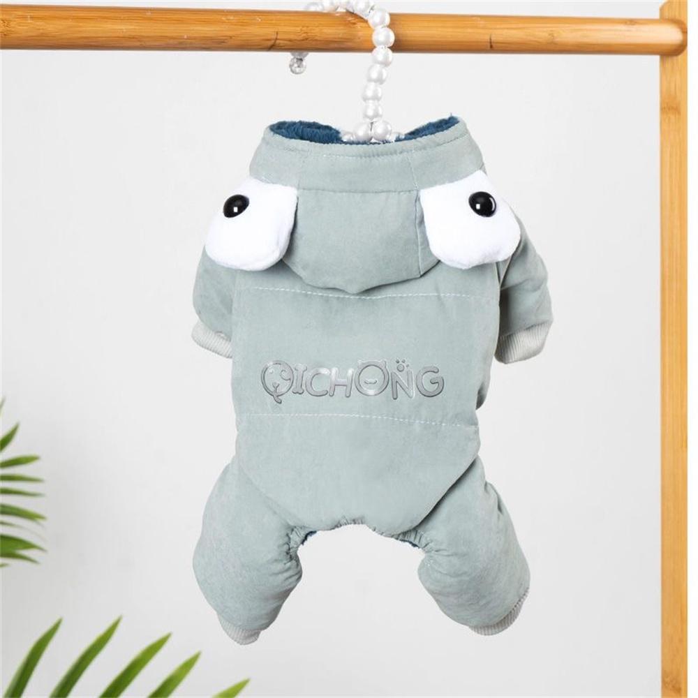 Winter Warm Puppy Dog Jumpsuit Overalls for Small Dogs Pet Clothes Shih Tzu Yorkie Pomeranian Poodle Mascotas Suit Pijama Perro