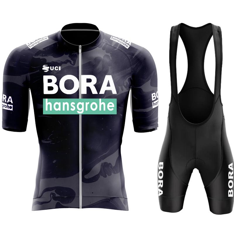 Mens Cycling Clothes Pants Man UCI BORA Men's Outfit Set 2026 Suit Summer Jersey Shorts Blouse Bike Mtb Uniforms Sportswear Pro