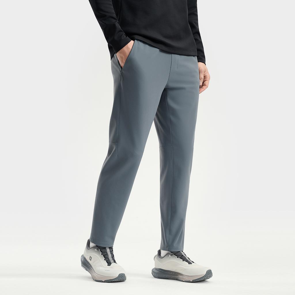 Fila A.P. Minimalist Trendy Fashion Training Fitness Versatile Comfortable Knitted Sports Pants Men Pants Medium-Charcoal A11M541602FMG