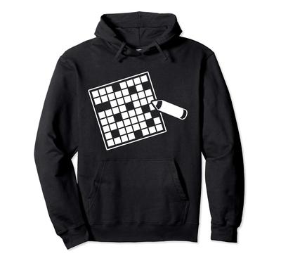 Crossword Puzzle Hoodie