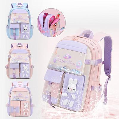 20-35l novas meninas saco de escola sacos de escola primária crianças mochila grande capacidade saco à prova dwaterproof água sacos múltiplos bolsos mochilas