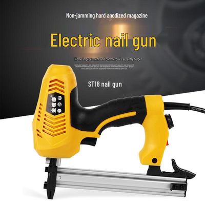 Electric Dual-Use Nail & Staple Gun for Woodworking