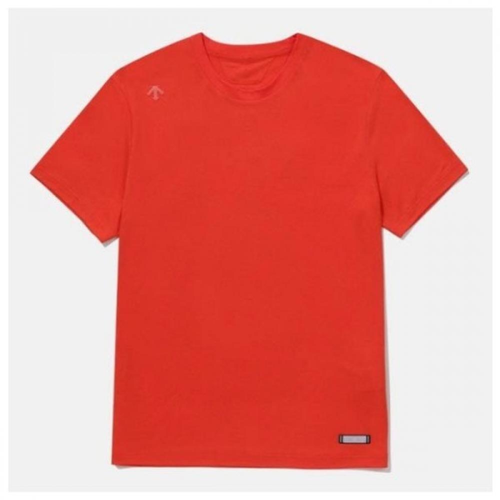 

DescenTe ShorT Sleeve Tee Kqf Sp221dTs41 Org Dualless Cooling Waffen ShorT Sleeve T shirT Org Orange series/100