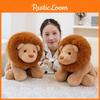 Cartoon Lion Plush Toy For Children Soft Sleep Companion Festival Gift Doll
