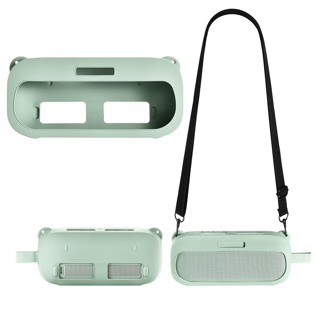 Silicone Case Cover Travel Protective Carrying Pouch Protective Skin Sleeve for Bose SoundLink Flex 1st Gen 2nd Gen Speaker