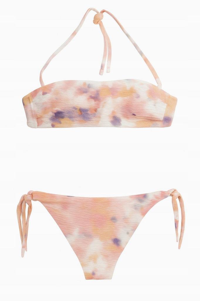 Y8739 Arena FLORA JACQUARD BANDEAU BIK BIKINI S Two-piece Swimsuit
