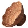 Rattan Fruit Plate Pedestal Display Basket Food Storage Tray Serving Seagrass Woven Baskets Wallet Jewelry