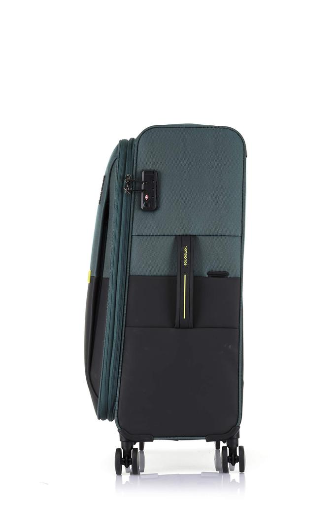 Koffer Tragekoffer STRARIUM Spinner 69 72L 68 cm Erweiterbar M Größe Medium Nächte Weicher Koffer Leichtgewicht Garantie Inklusive 81L 69 cm Dunkelgrün