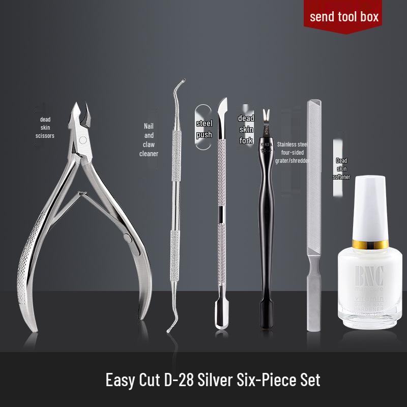 Professional Cuticle Nipper & Nail Art Tool Set: Remove Dead Skin, Callus, Trim Nails, Remove Gel Polish.