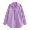 Women Shirt Multicolour Button Up Shirt Women Summer Long Sleeve Top Female Streetwear Oversize Shirts and Blouses