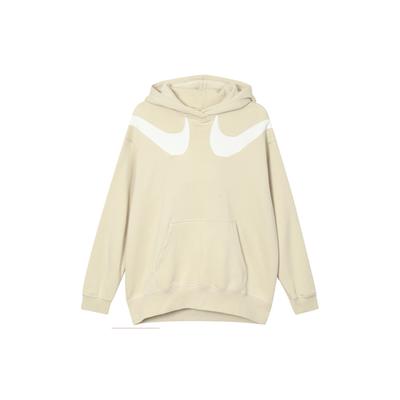 Felpa con cappuccio in pile Swoosh Donna Top Beige DD5581-206