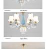 New 2024 European Crystal Chandelier for Living Room and Master Bedroom Luxury Lighting.