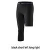 Men's Quick-Dry Compression Basketball Tights, Single-Leg, Seven-Point, Base Layer, Fitness Training Pants
