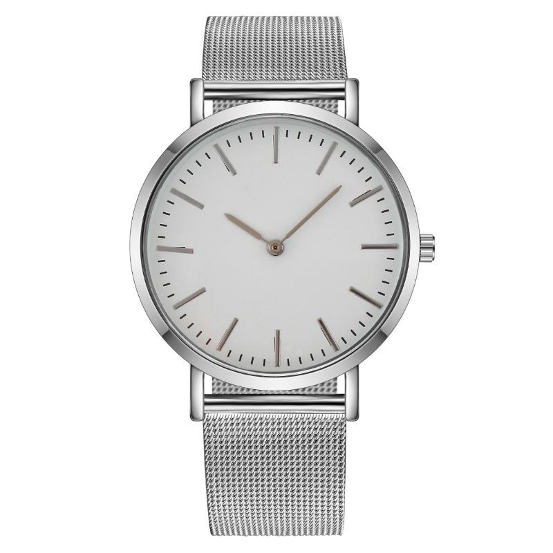 

Популярные модные простые мужские часы мужские часы кварцевые часы Милан мужские часы с сетчатым ремешком