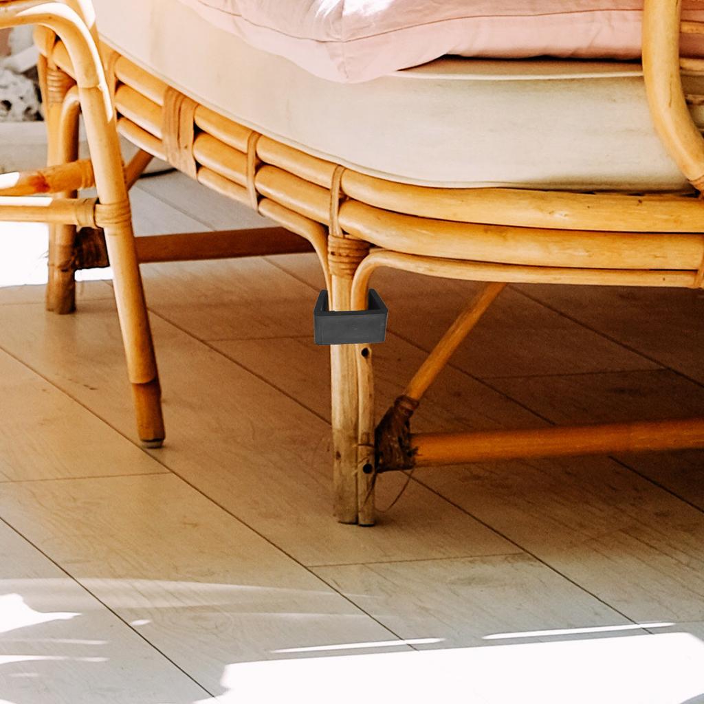 4pcs 5.25Cm Sofa Tightener Rattan Made Furniture Clip Sectional Couch Connectors Sturdy Fastener For Living Room Bedroom