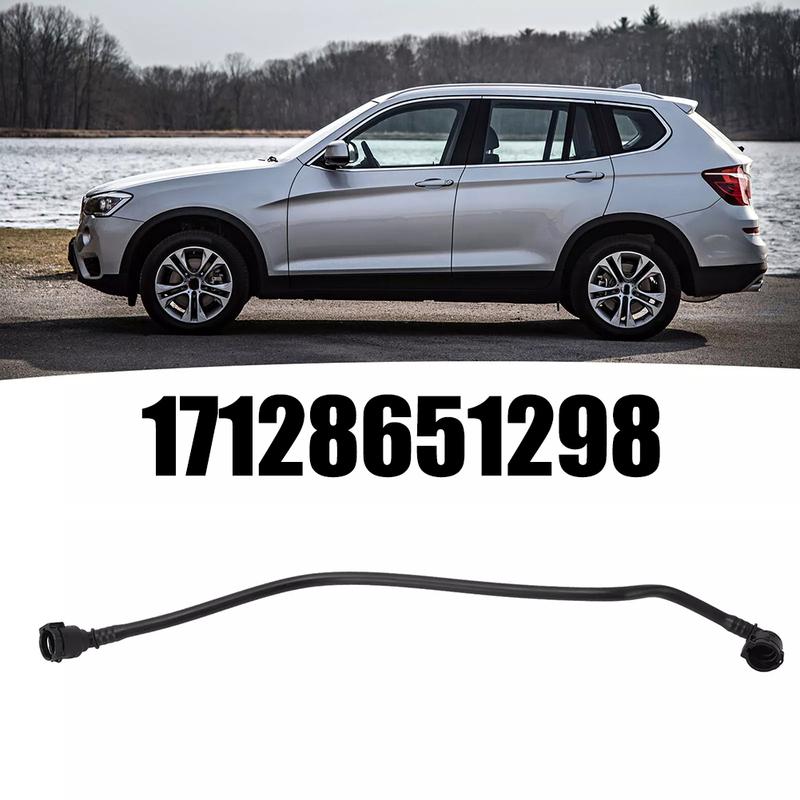 for bmw X3 Coolant Hose for bmw Coolant Overflow Hose Engine Cooling System Perfect Match Rubber Material Stable Characteristics
