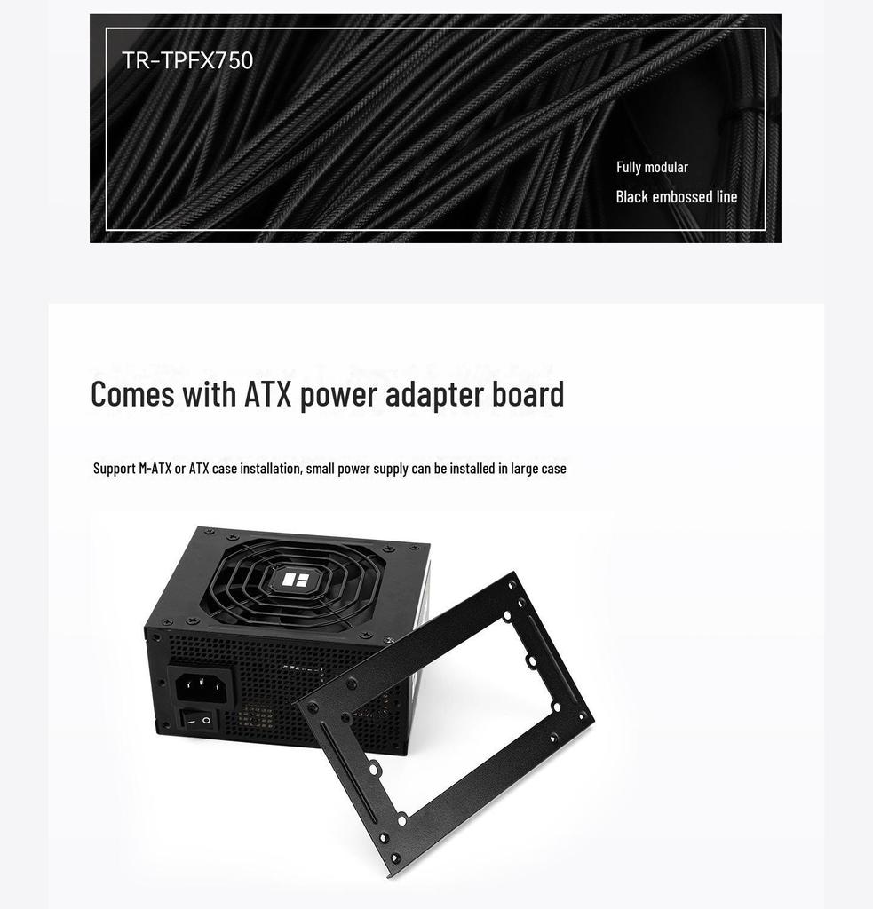 Thermalright 750W TR-TPFX SFX Platinum Modular Power Supply