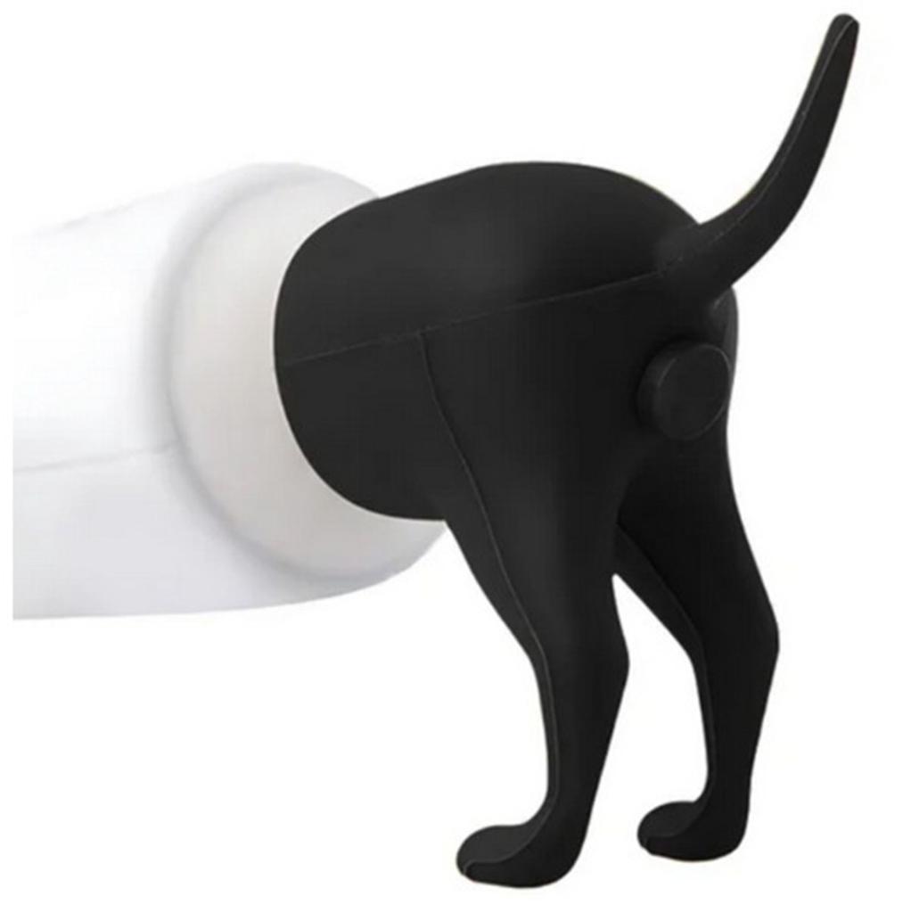 Komik Kaka Yapan Köpek Poposu Diş Macunu Üstü Yaratıcı Diş Macunu Dağıtıcı Kapağı