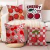 Trendy K-kirsh Brand Pillow Case Anti-dustmite Pillowcase Invisible Zipper Silky Short Plush Sofa Cushion Cover
