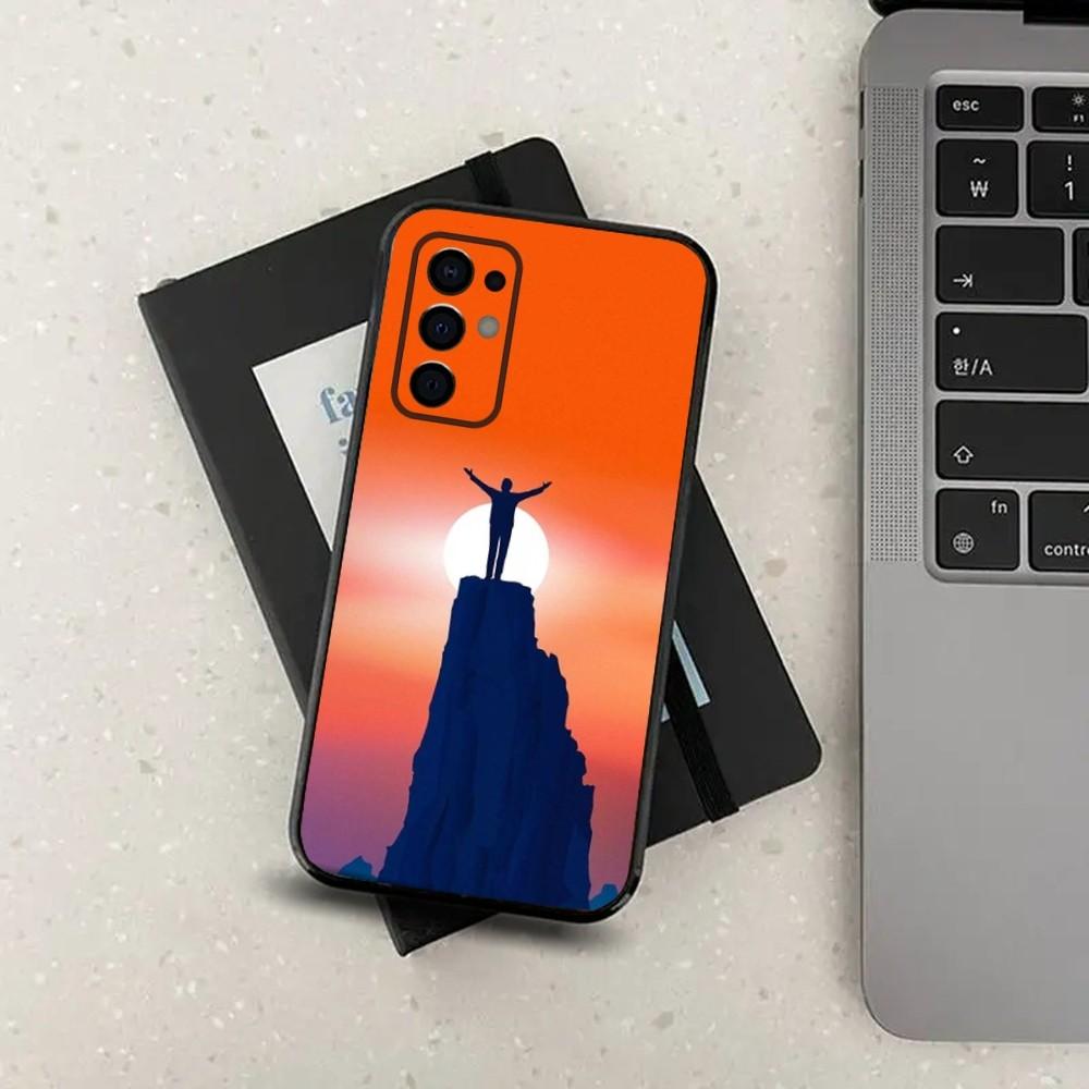 Rock Climbing Phone Case For Samsung S24,S21,S22,S23,S30,Ultra,S20,Plus,Fe,Lite,Note,10,9,5G Black Soft Cover