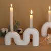 Reusable Silicone Candle Molds Set Arched Shapes Candle Ornament Mold for DIY Candle Making and Craft Projects
