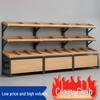 Creative Multilayer Fruit & Vegetable Display Rack for Supermarkets