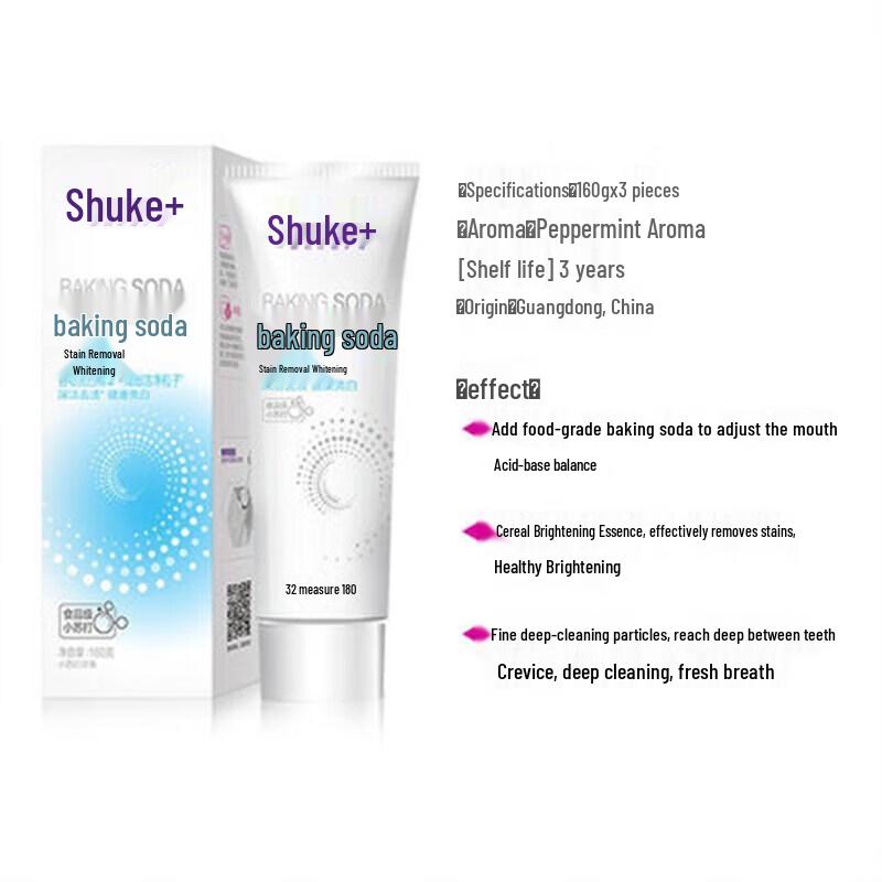 Shuke Baking Soda Whitening Toothpaste