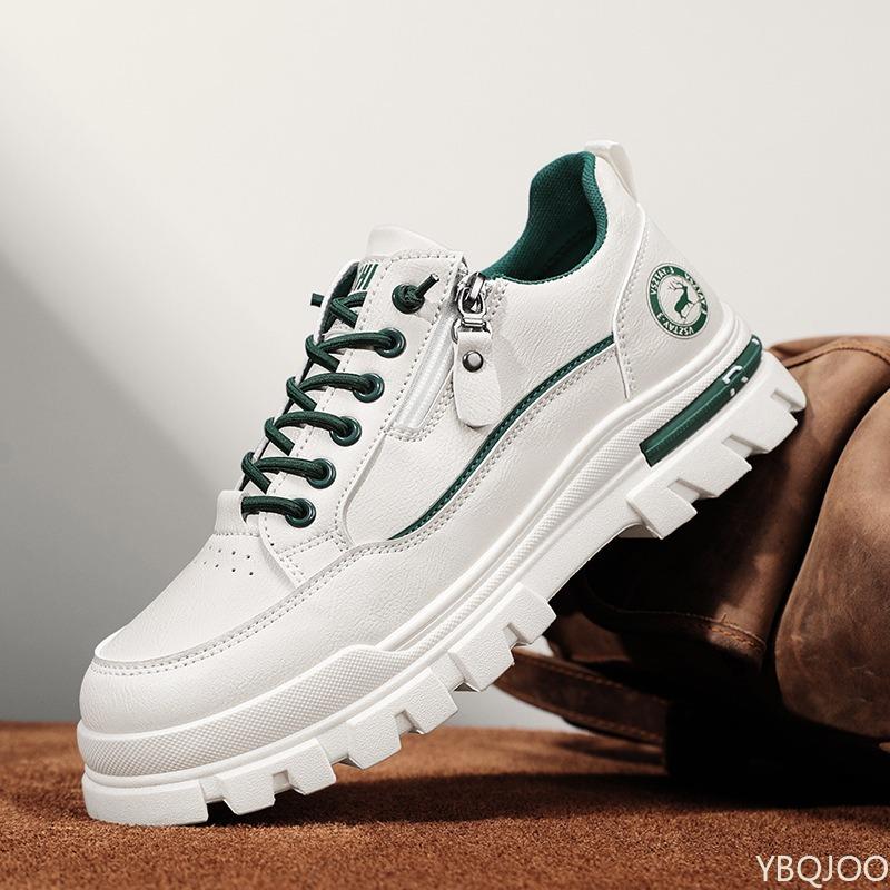 

Autumn new fashionable versatile sports shoes thick soled casual comfortable men s shoes Lightweight breathable sneakers 39