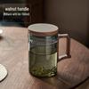 Wutuo Borosilicate Glass Tea Mug with Handle