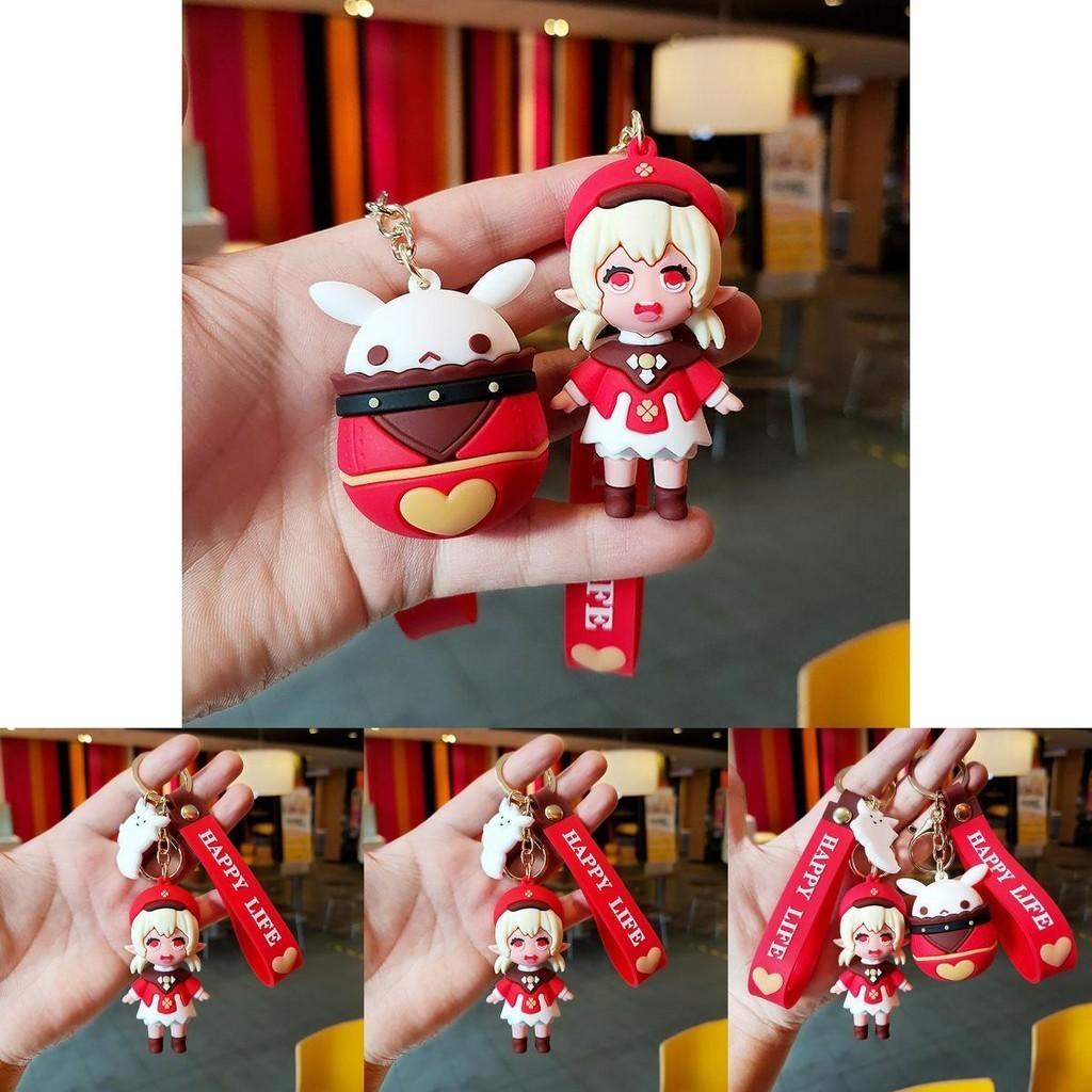 Adorable Genshin Impact Klee Bomb Doll Keychain Perfect For Cosplay And Gifts