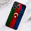 Azerbaijan Flag Phone Case For iPhone 17 Pro Max 16 15 13 12 11 14 Pro Max Plus 13 12 Mini 16e 17 Air Cover