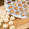 Dumpling Maker Tool Hole Ravioli Press for Homemade Pasta Meat Fillings Multi-Use Pastry Mold Kitchen Gadget accessories